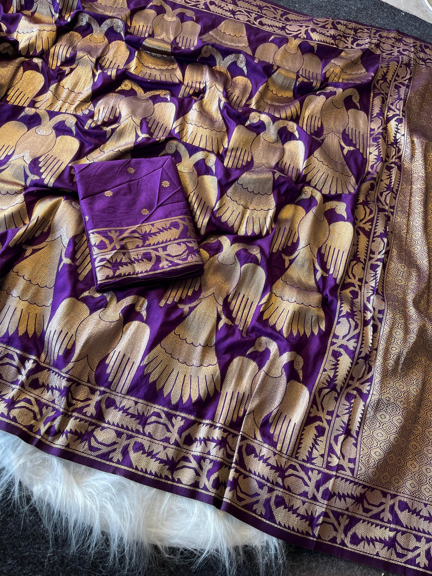 Neeta Ambani mam vintage royal look saree