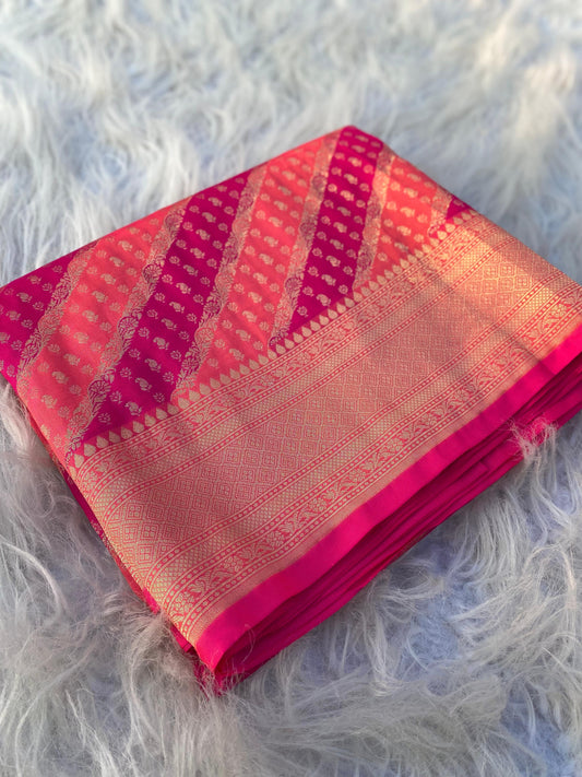 Banarasi Silk Classic LEHERIYA saree