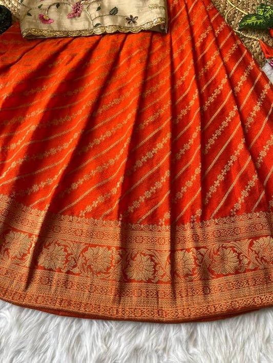 Kids Cute Wear festival pattu pavadas