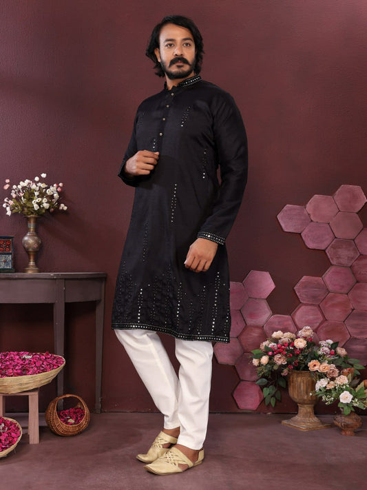 Smart Silk Gents kurta sets