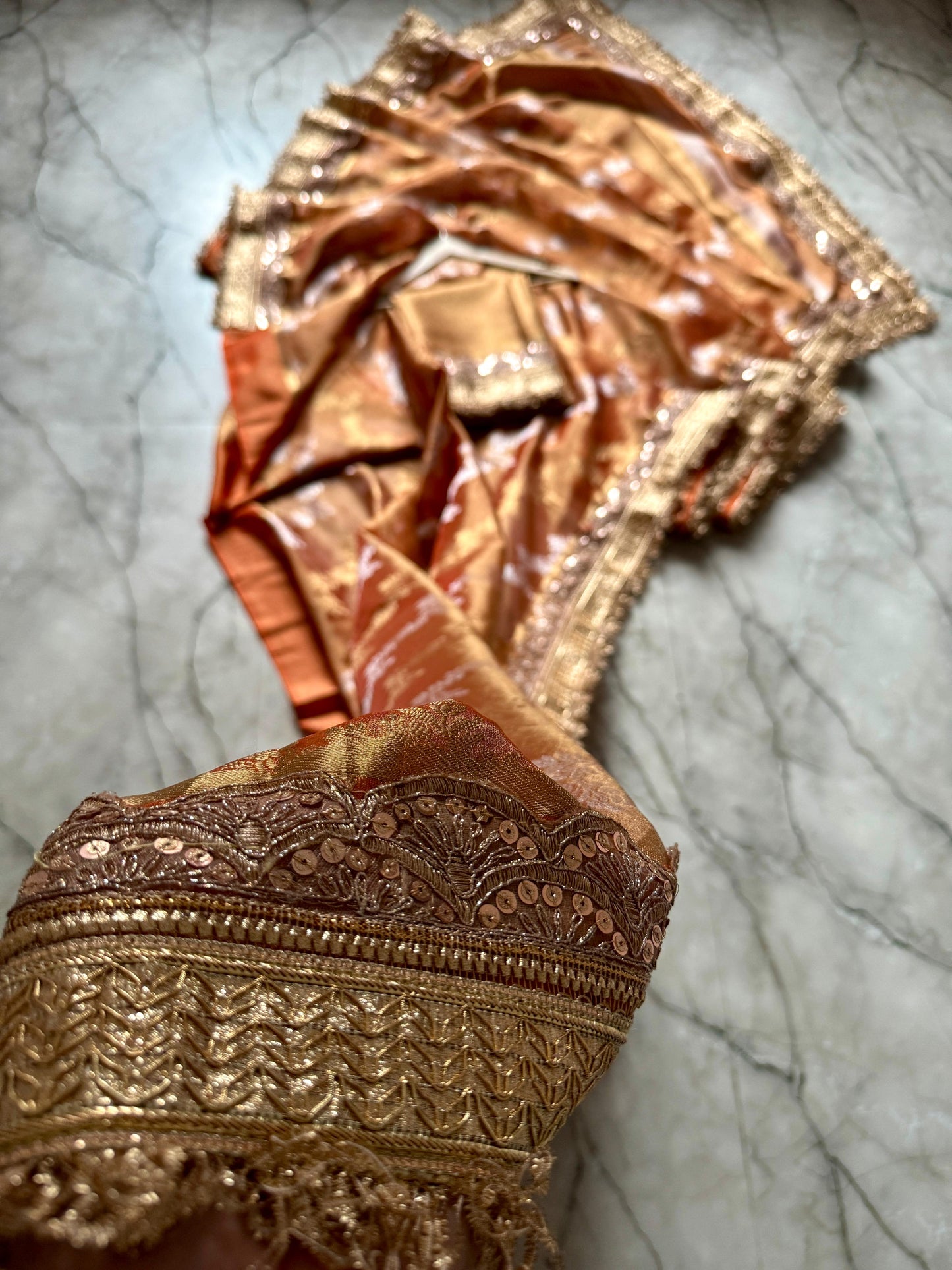 Banarasi Tissue lace luxe saree