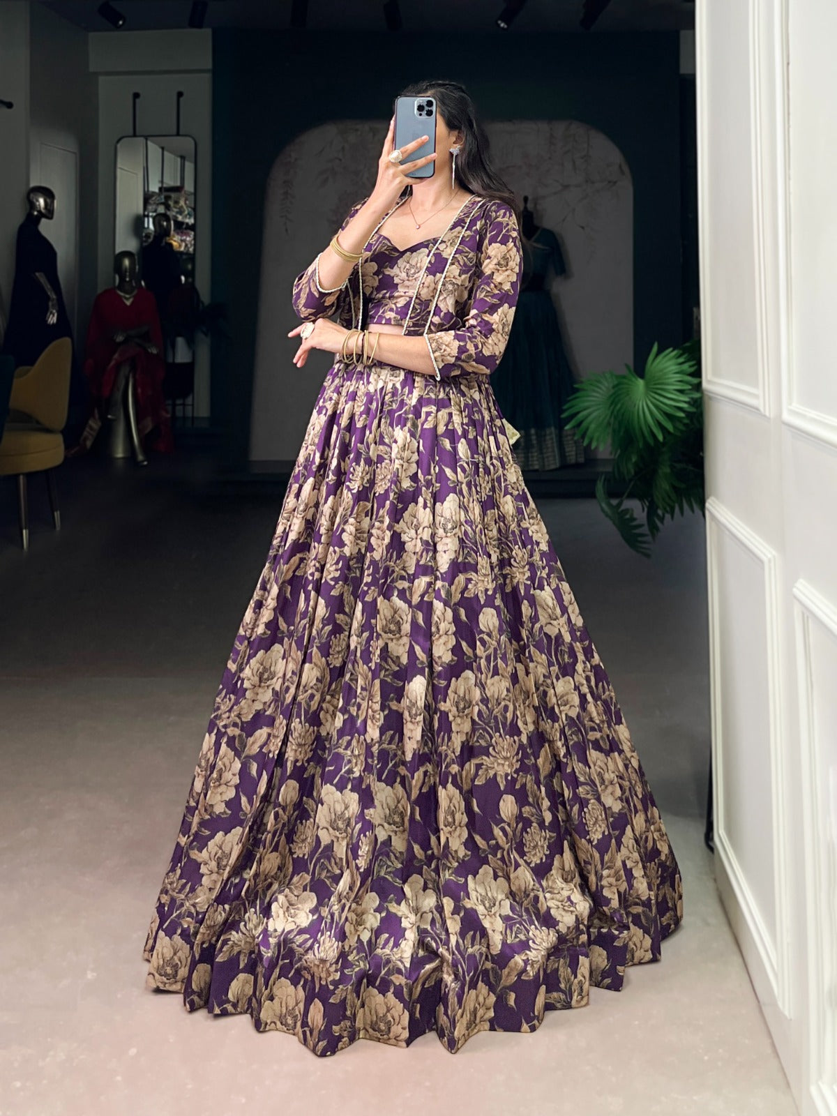 Stitched Co-ord set Lehenga