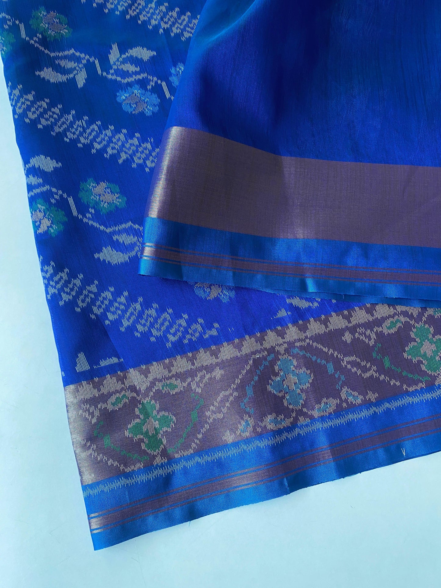Tussar Patola ikkat budget saree