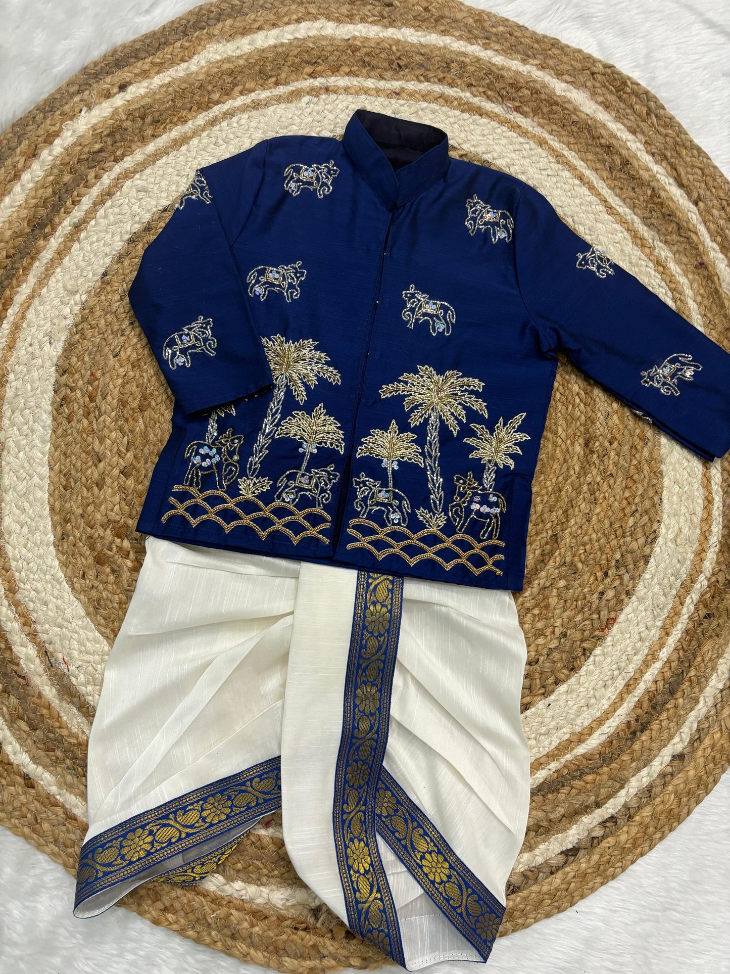 Kid kurta sets for all festivals pure maggam ones