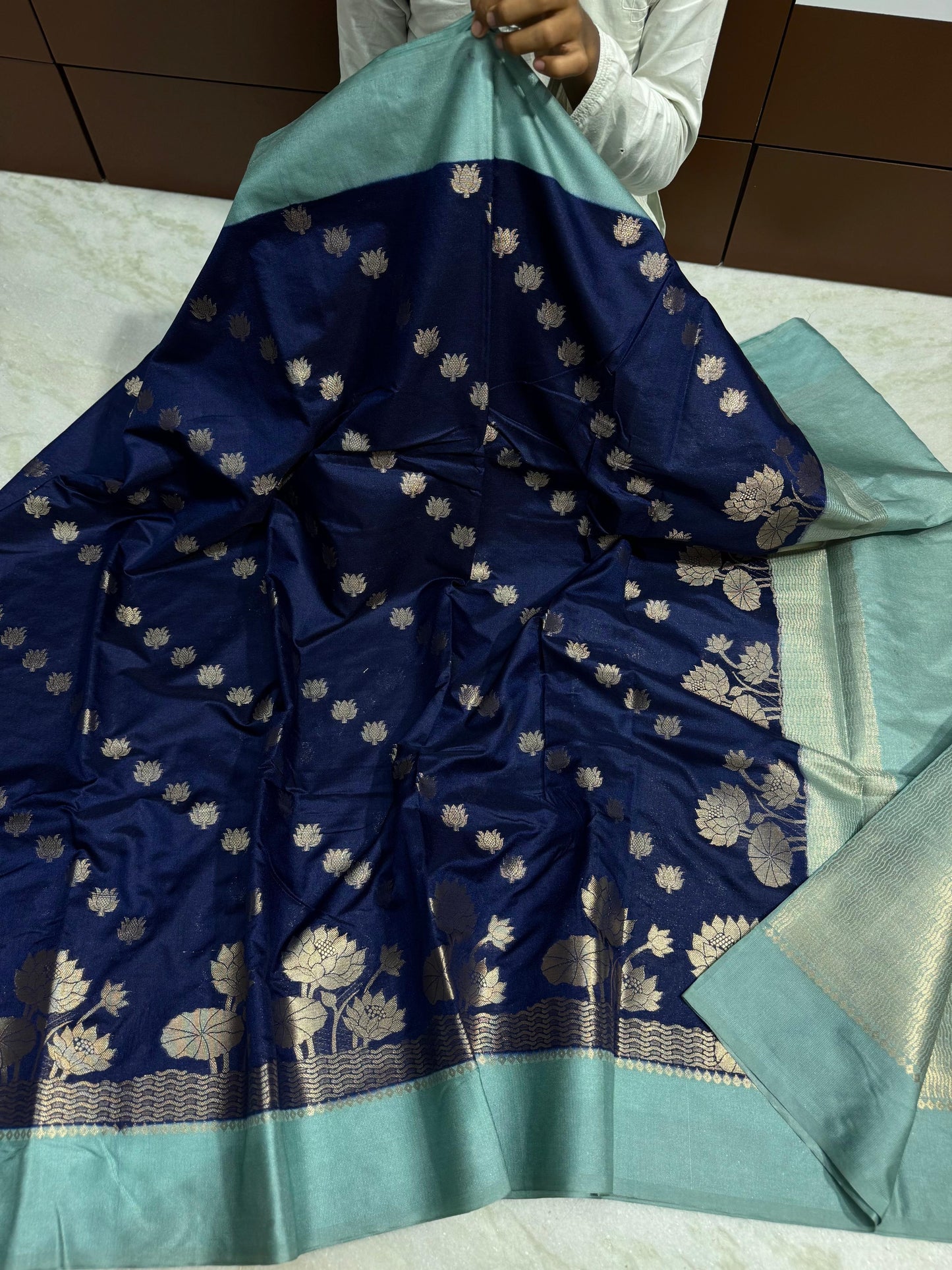 Banarasi Dybl Dupion soft silk budget saree