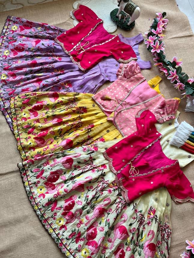 Kids Party wear Gowns with Coat