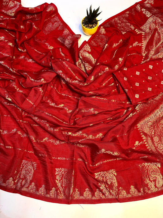 Viscose Dola Peacock Fancy Trendy Saree