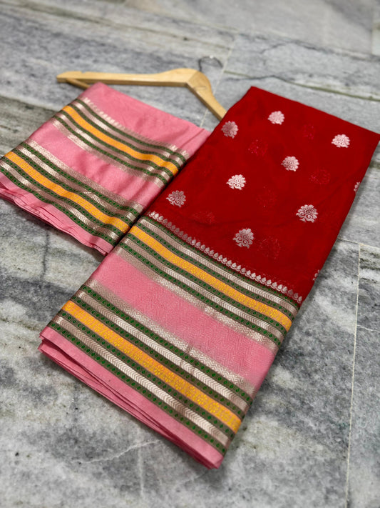 Banarasi warm katan soft classic budget saree