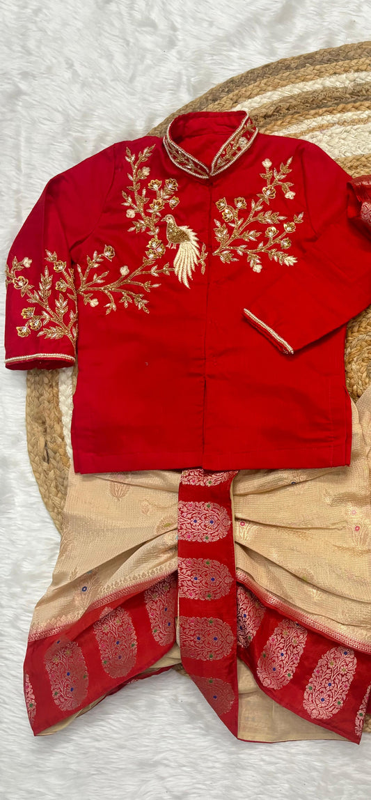 Brother and sister combo set Kids Maggam