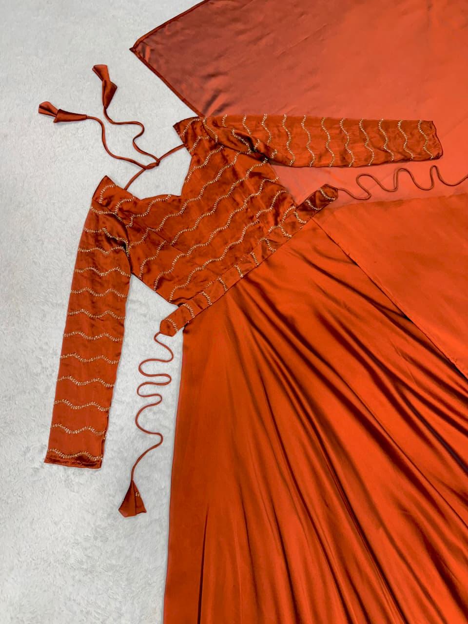 Rangoli silk cafe gowns