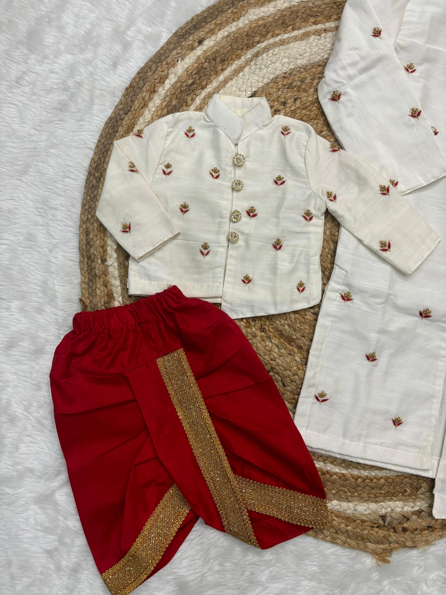 Festival special boys kurta dhoti set