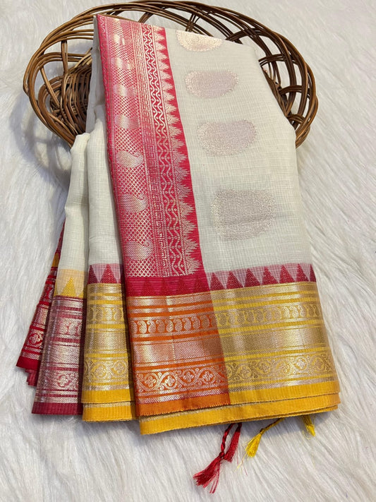 Ganga Jamuna Kota Checks Budget sarees