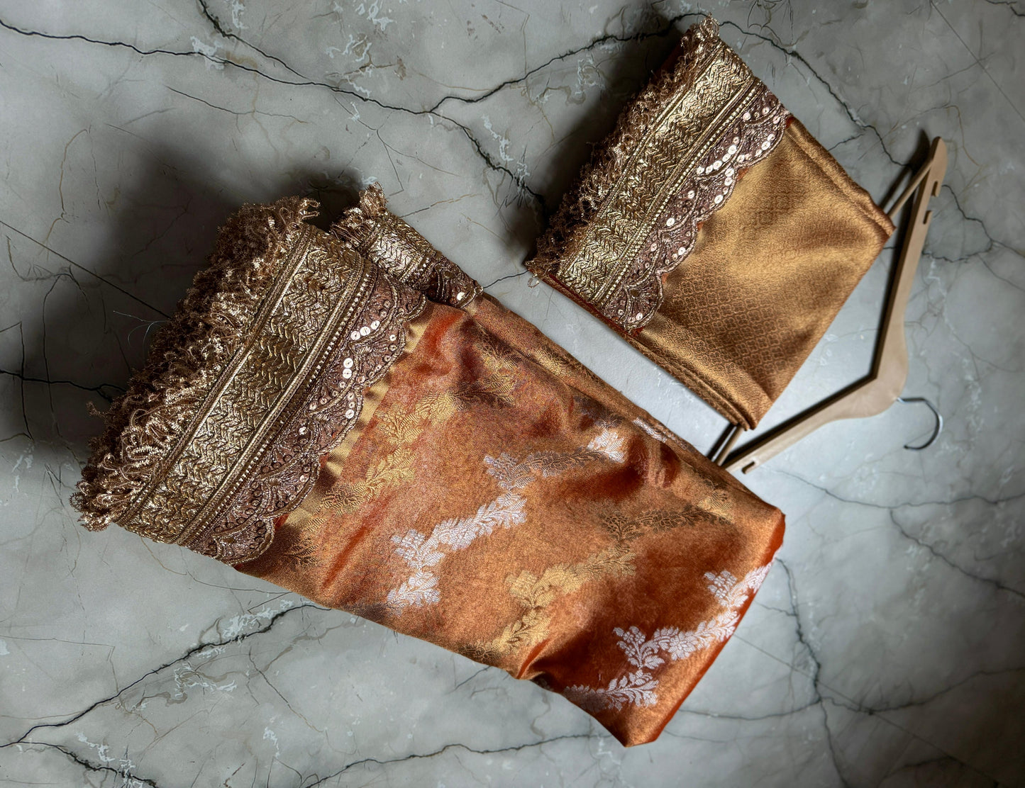 Banarasi Tissue lace luxe saree