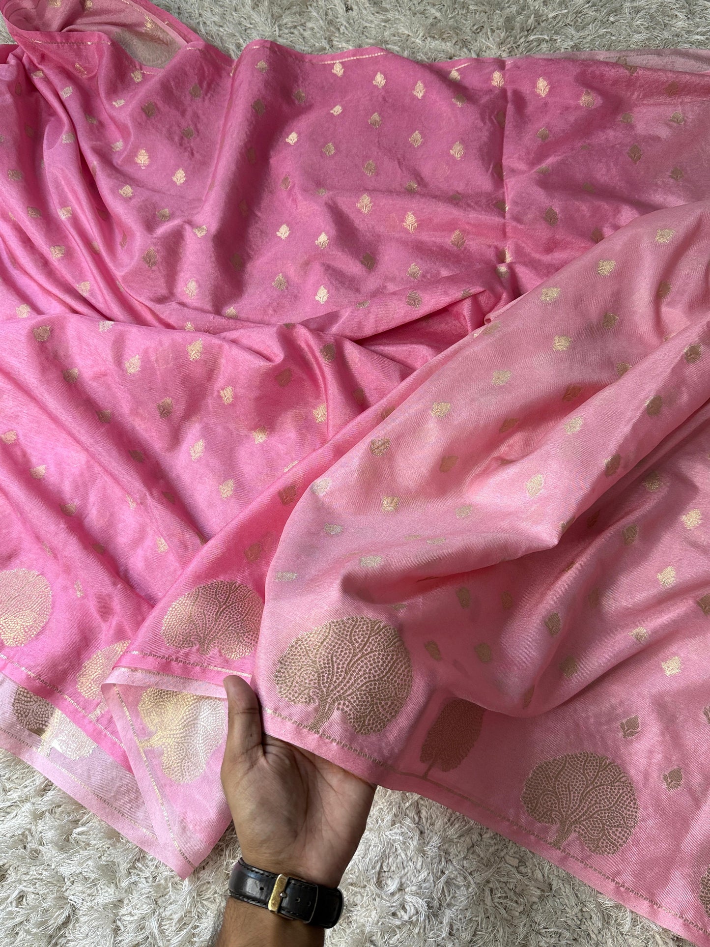 Luxe Classic Katan Super Soft Banarasi saree