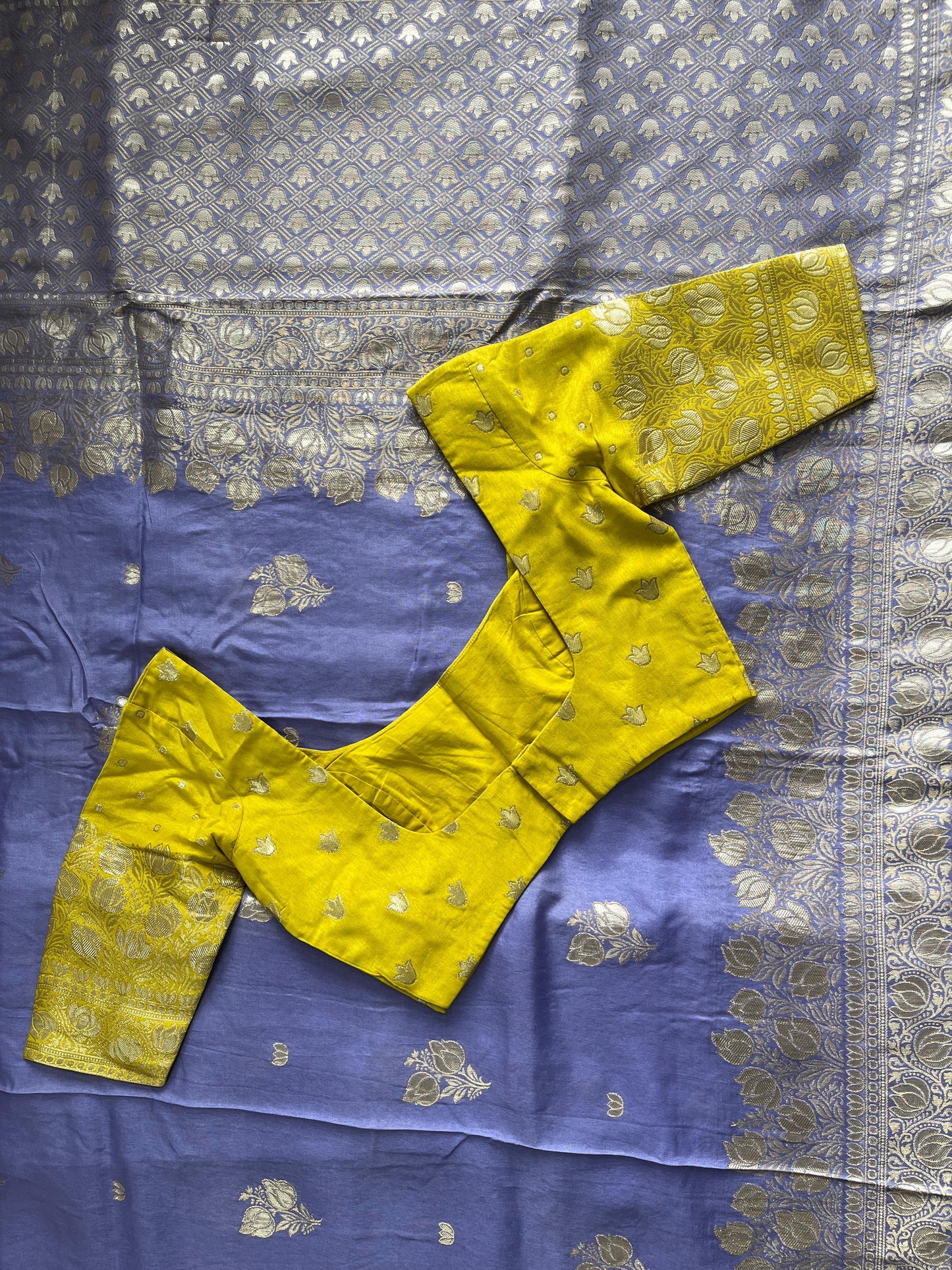 Royal Banaras Premium Classic saree with stitched blouses