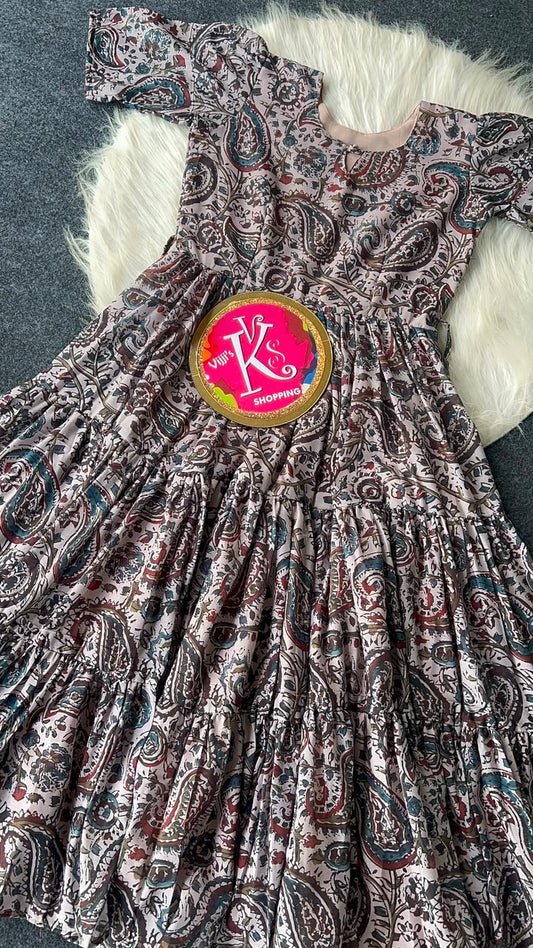 Pocket Kalamkari cafe gowns