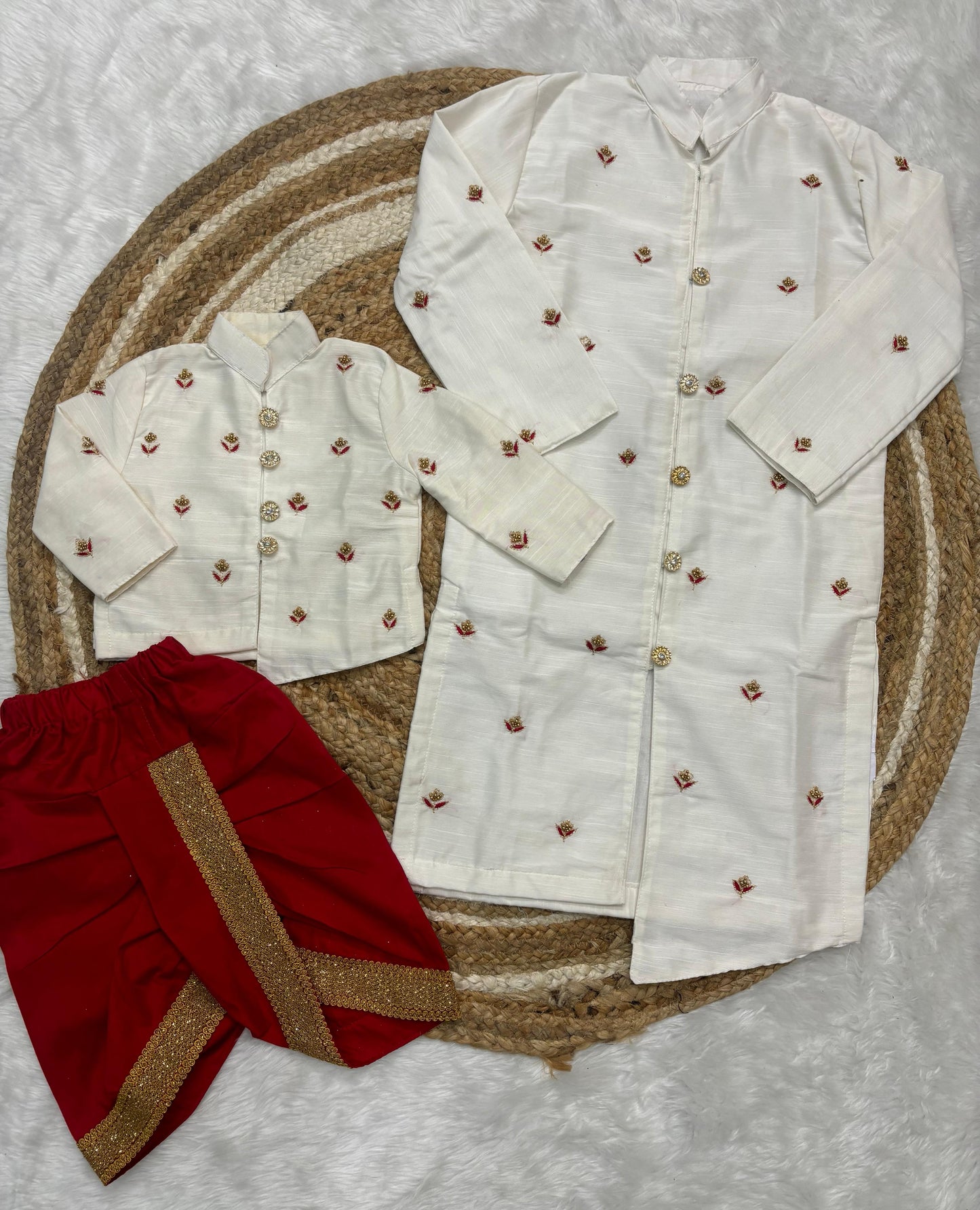 Festival special boys kurta dhoti set