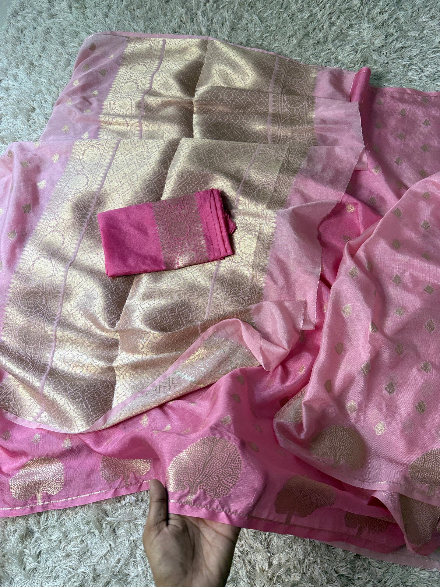 Luxe Classic Katan Super Soft Banarasi saree