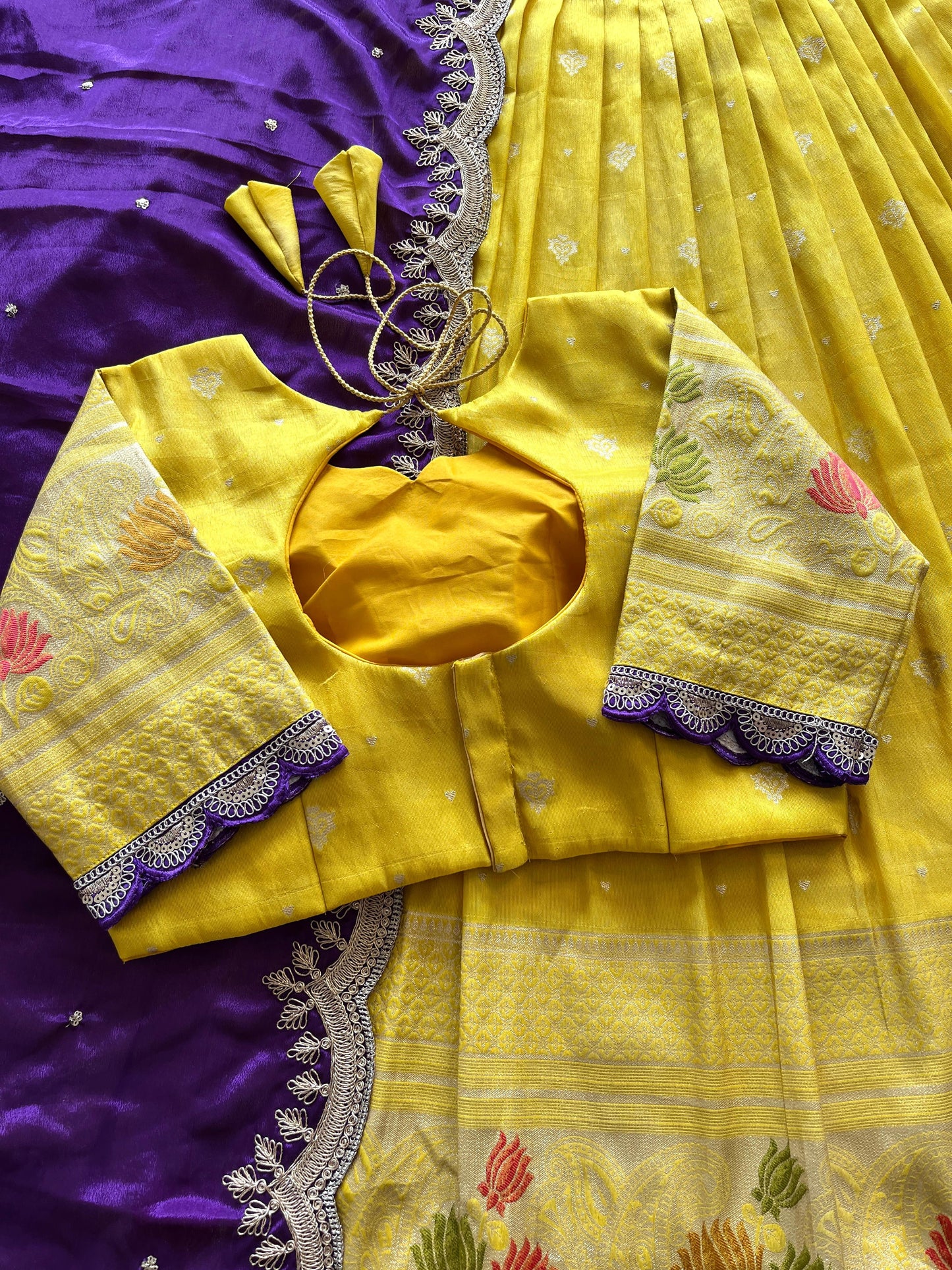 Lehenga Viscose tissue silk stiched Lehenga