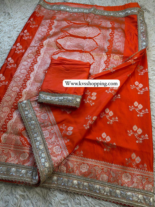 Rashmi’s dreamy tradition Mashru silk saree luxe