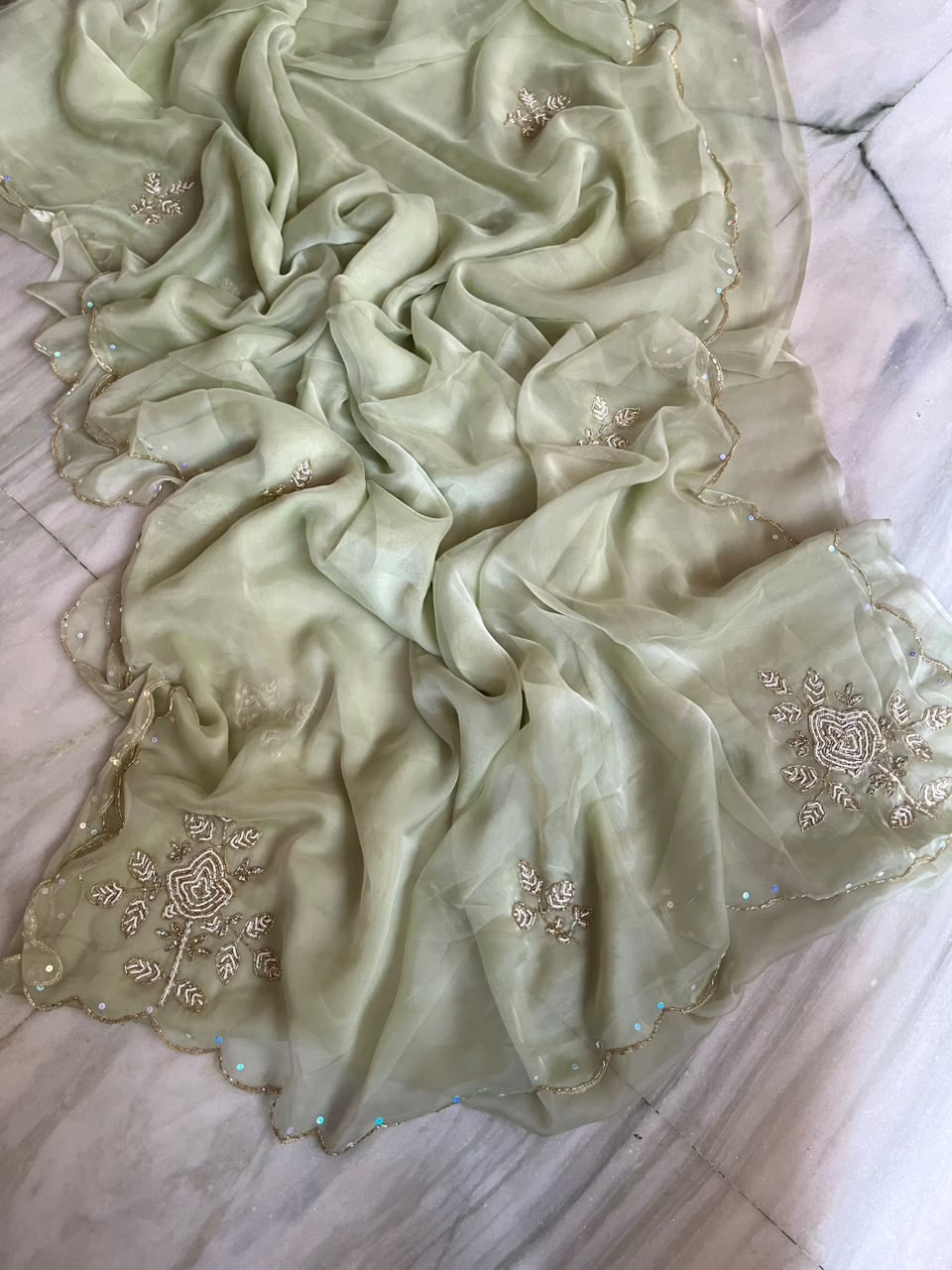 Trending budget pure soft chiffon sarees