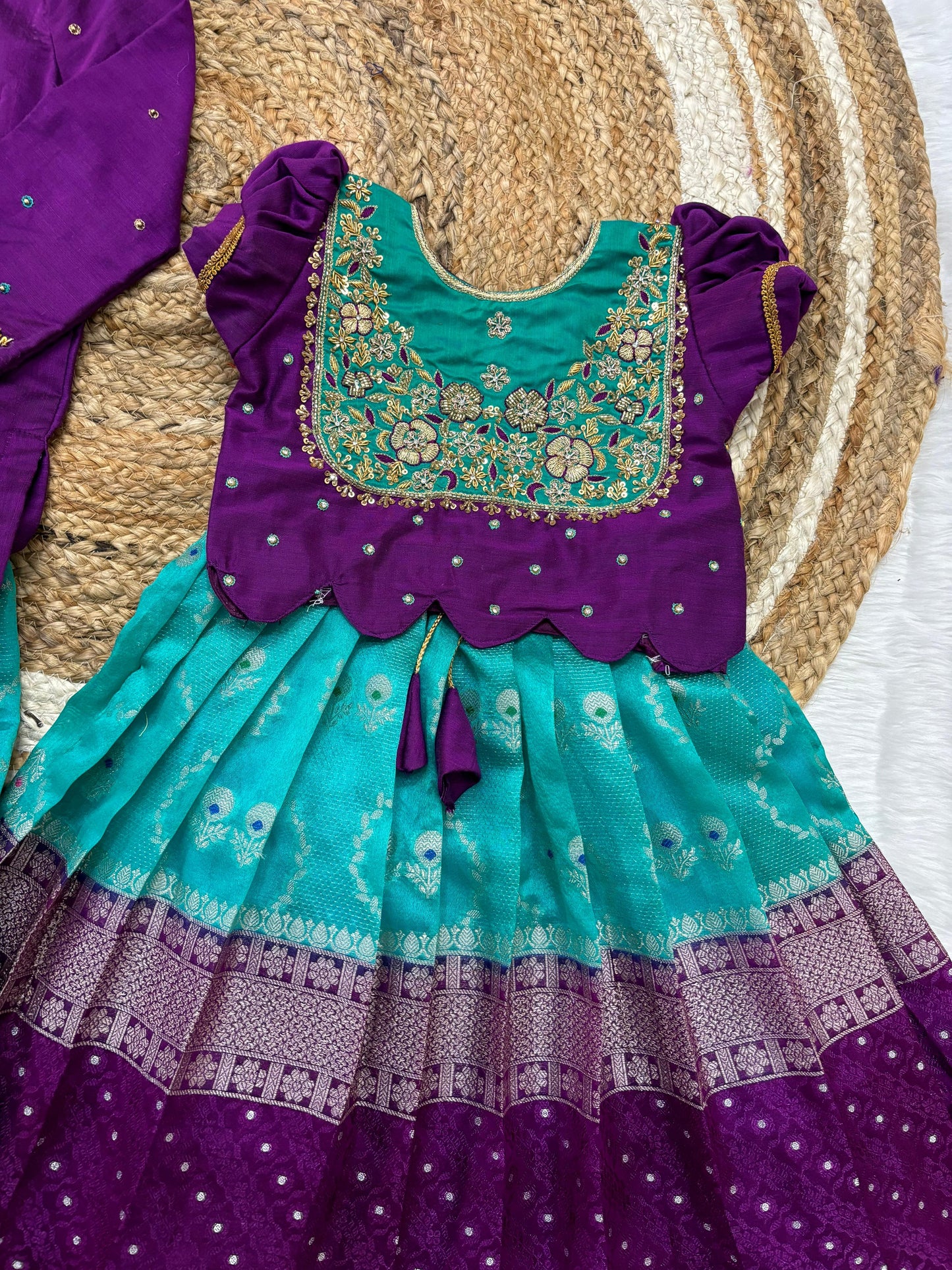 Kids ethnic wear brother and sister