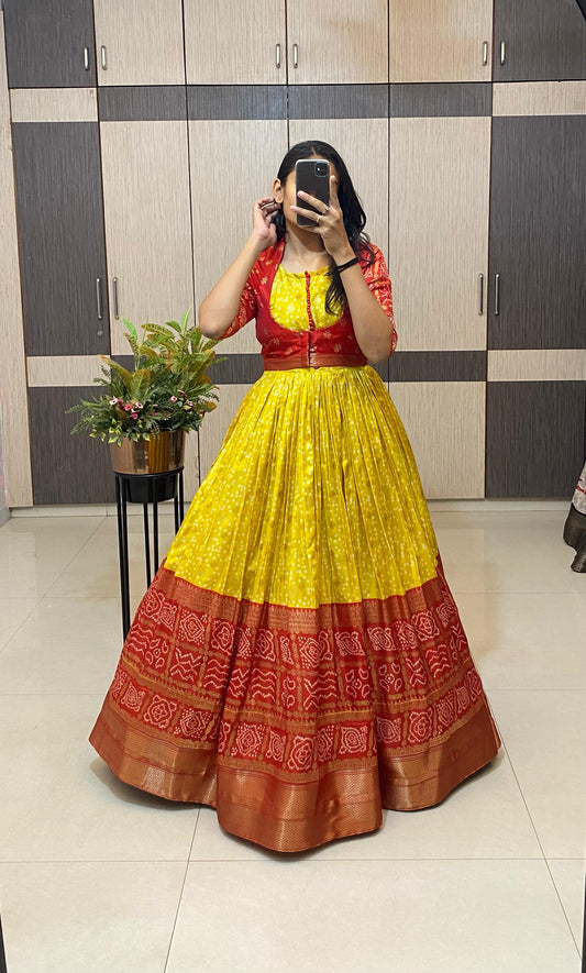 Ikkay 2 in one long gowns