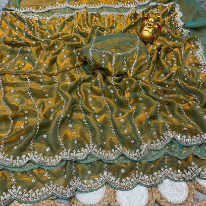 Glamour Trending Handwork luxe  sarees