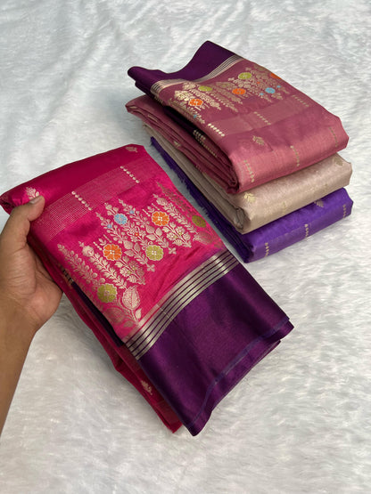 Pure raw mango classic festival vibe sarees
