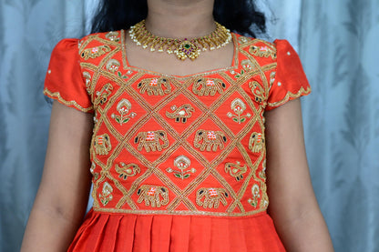 Poosa & Bead Maggam Work,  Kids Sets
