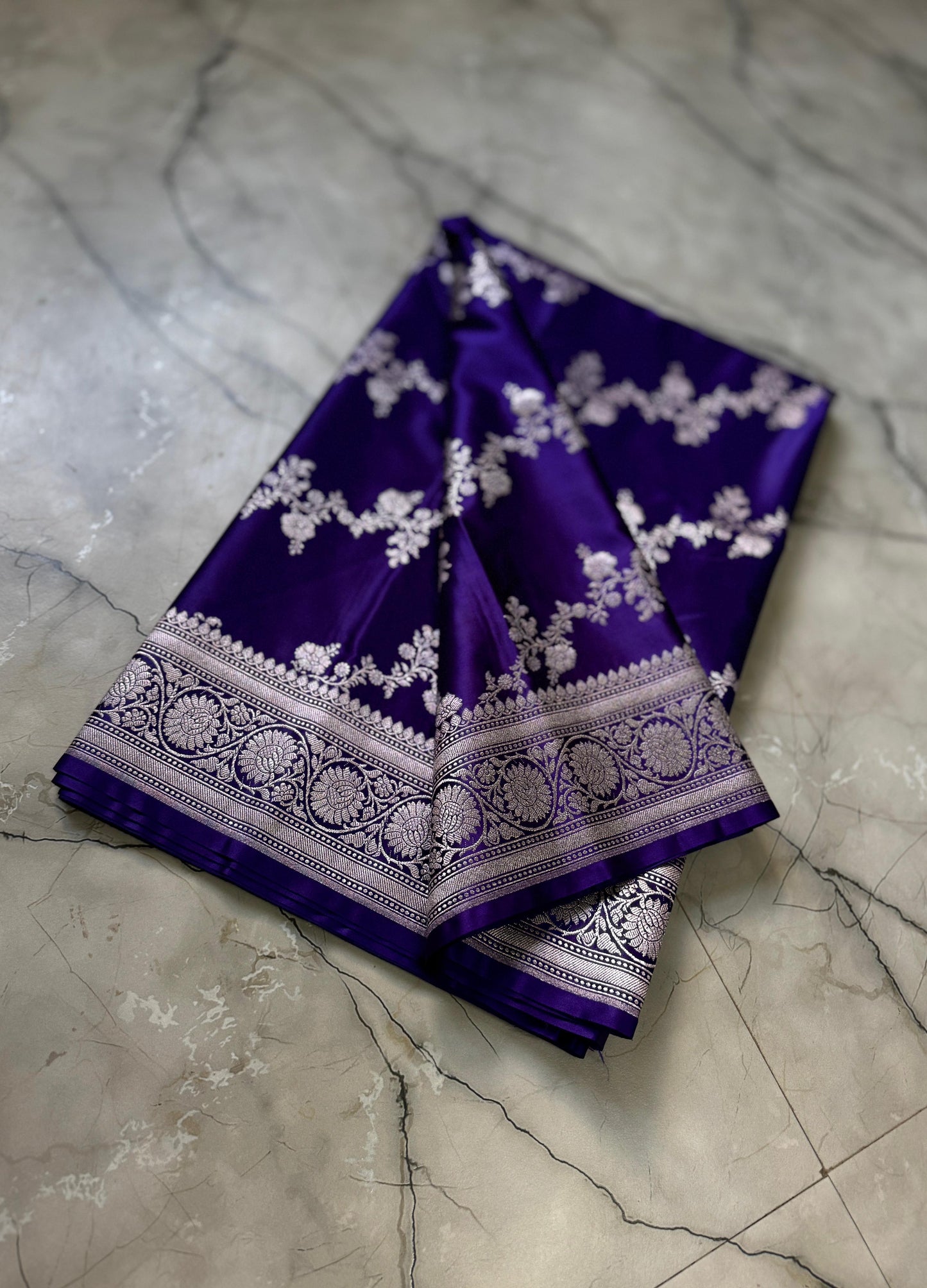 Luxe Pure Banarasi Handloom Mashru silk luxe sarees