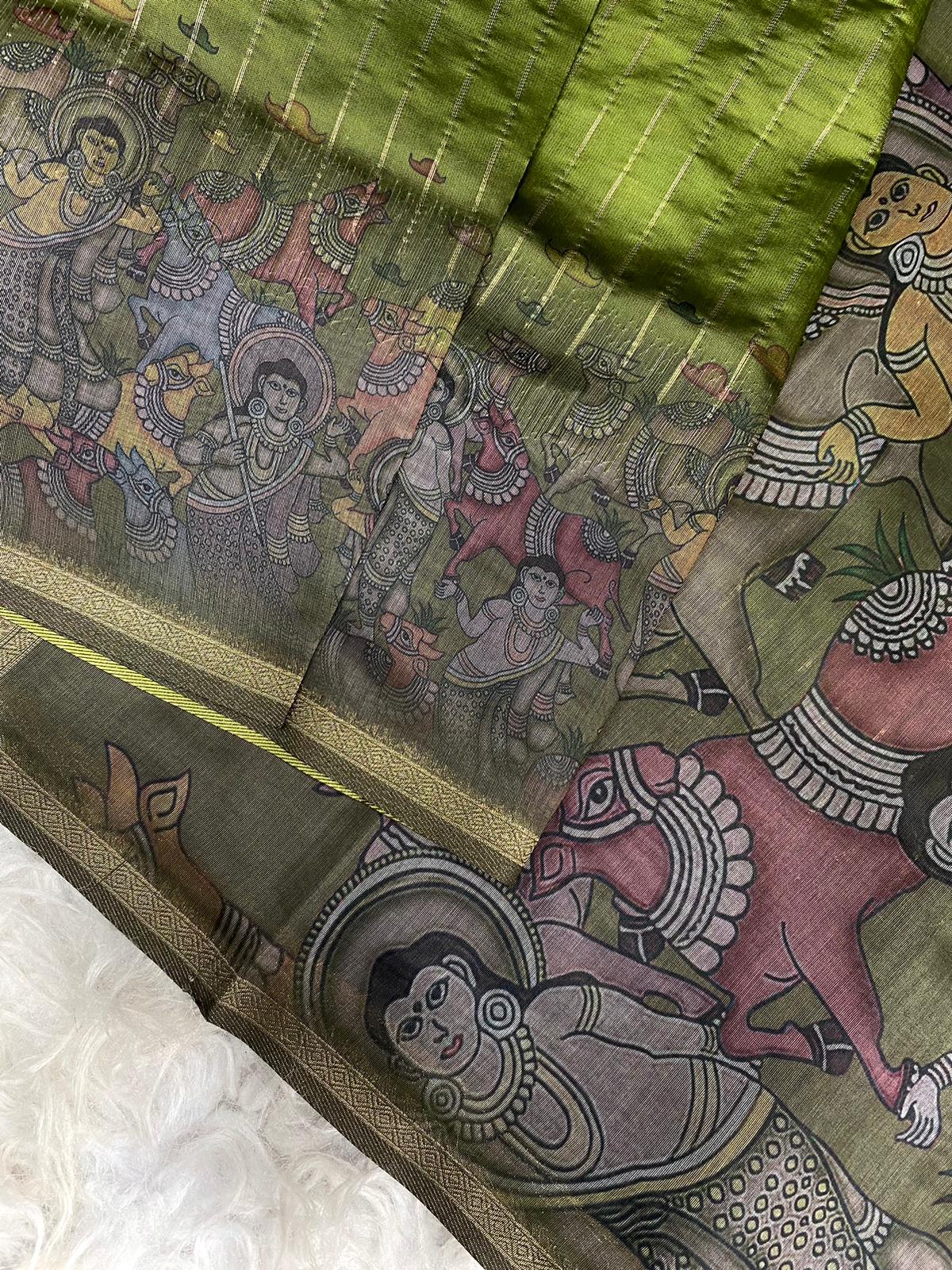 Kalamkari Classic Saree