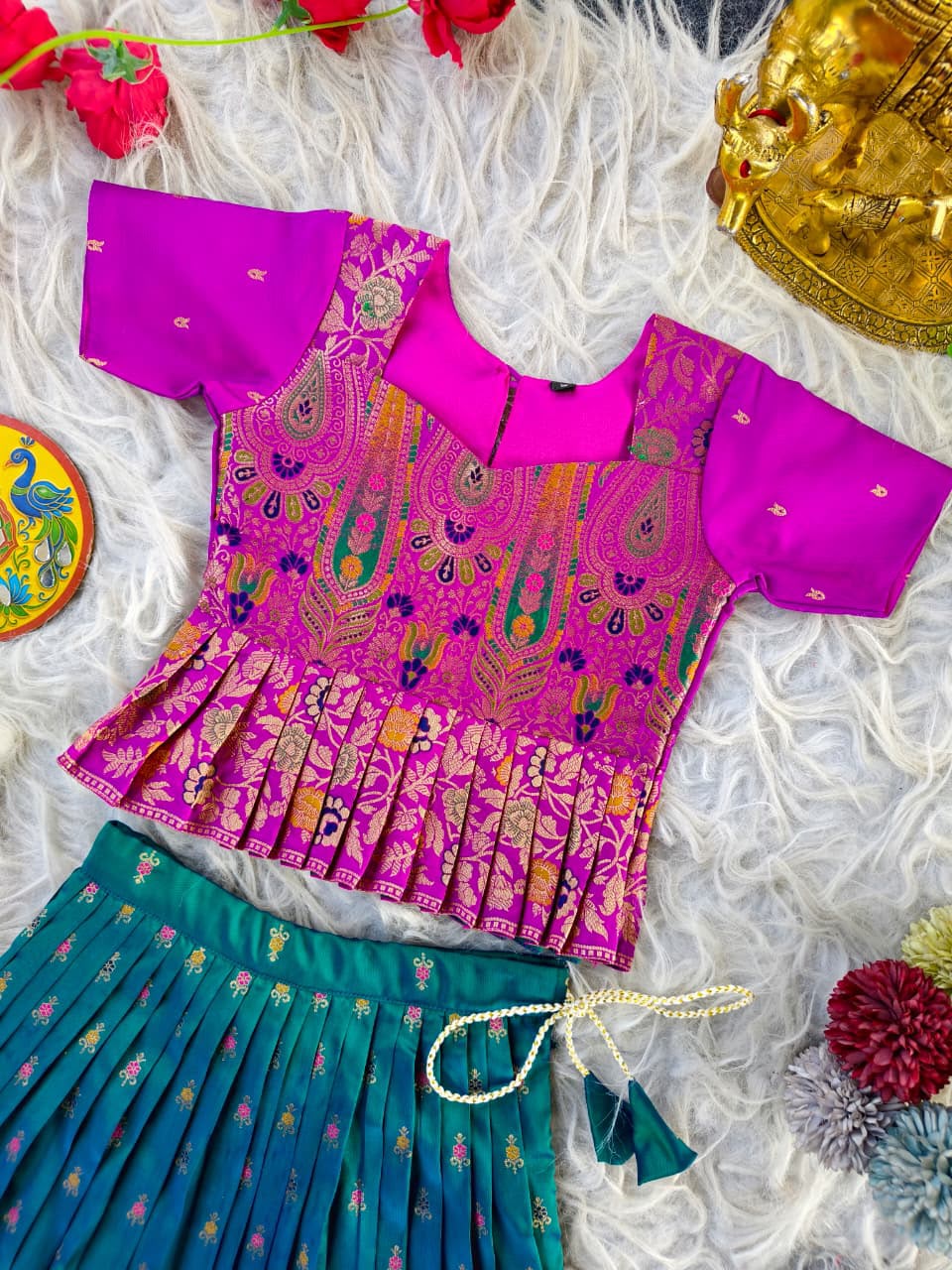 Diwali special kids cute set