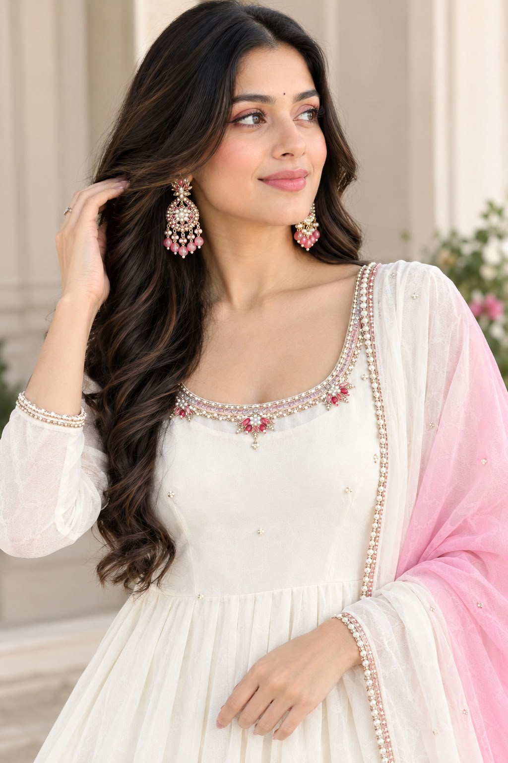 Barbie girl Anarakali set