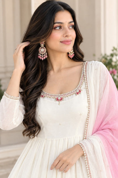 Barbie girl Anarakali set