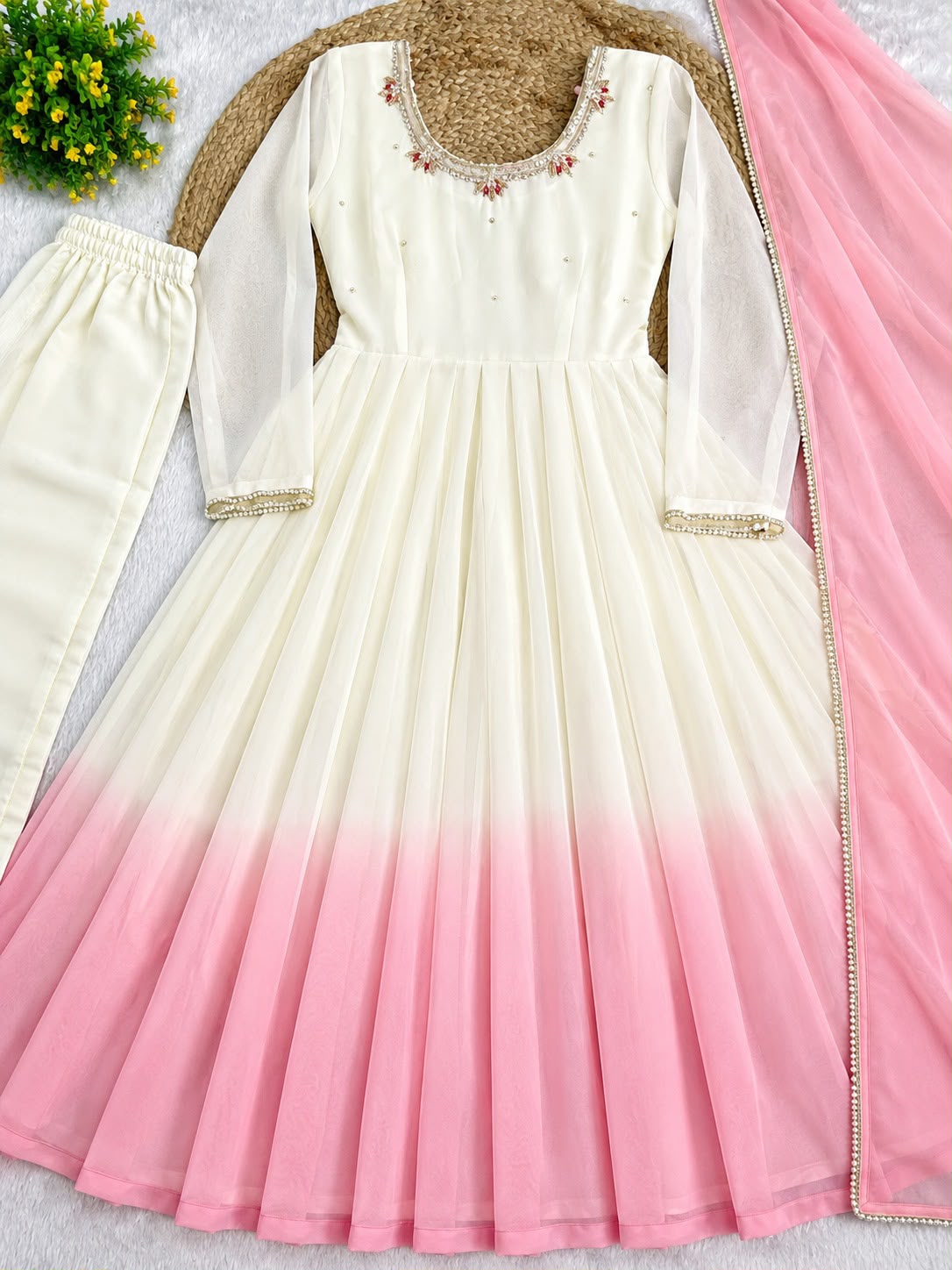 Barbie girl Anarakali set