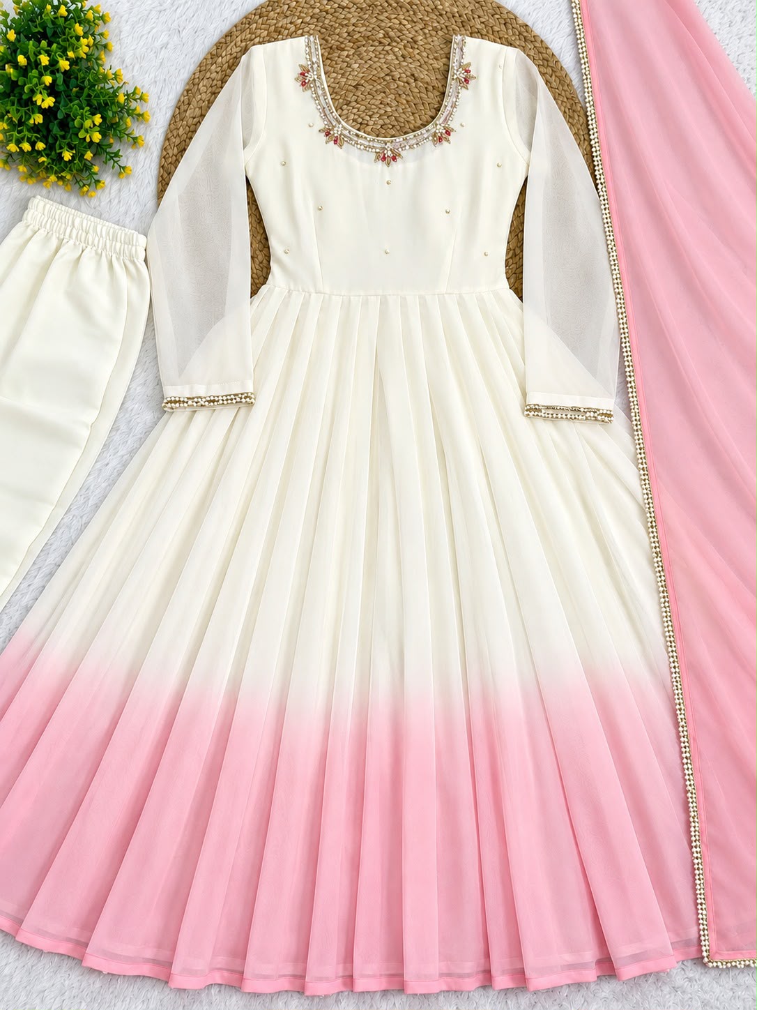Barbie girl Anarakali set