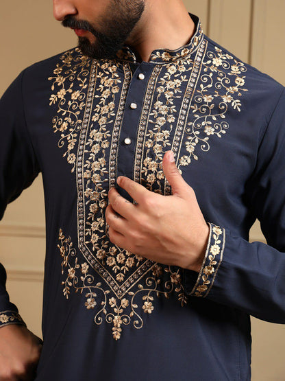 Gents kurta with pyjama Diwali sets