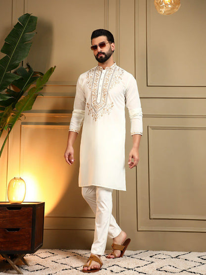 Gents kurta with pyjama Diwali sets