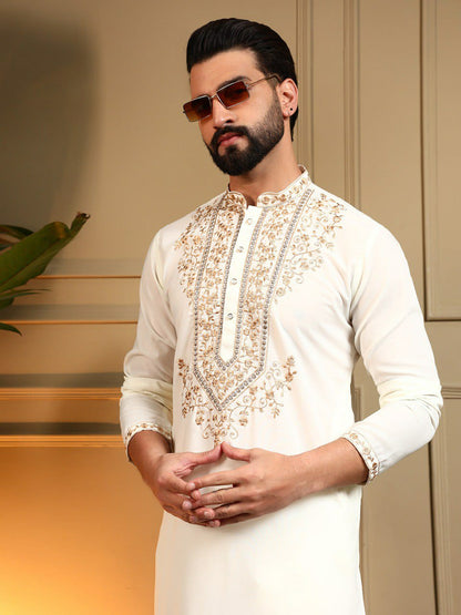 Gents kurta with pyjama Diwali sets