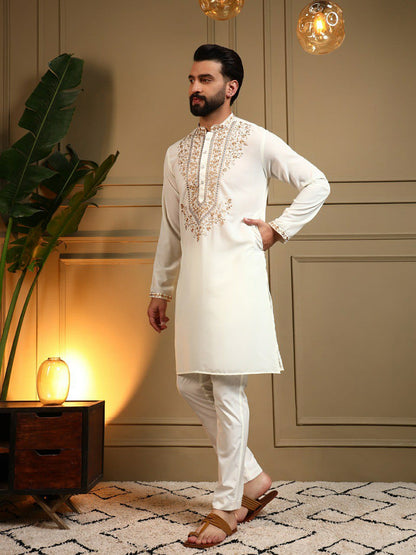 Gents kurta with pyjama Diwali sets