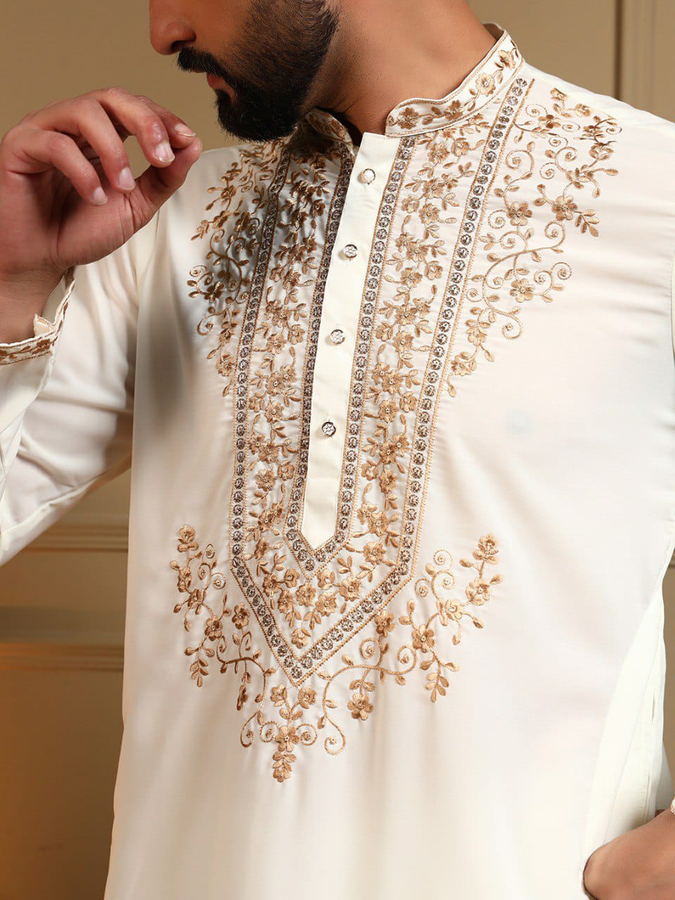 Gents kurta with pyjama Diwali sets