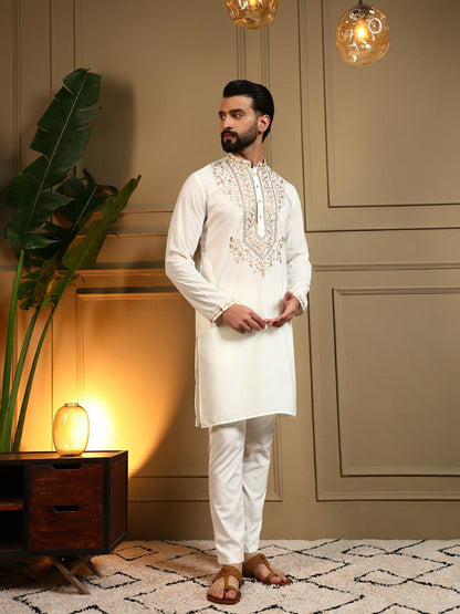 Gents kurta with pyjama Diwali sets
