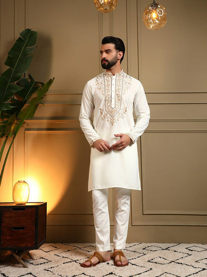 Gents kurta with pyjama Diwali sets