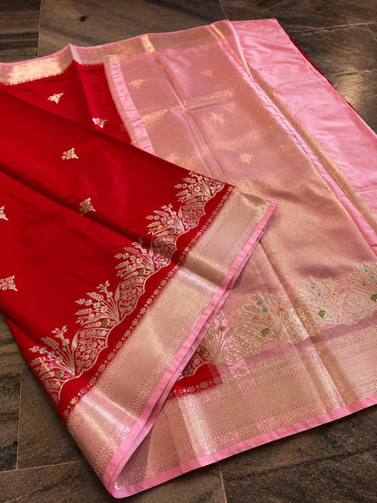 Banarasi Katan traditional soft silk sarees