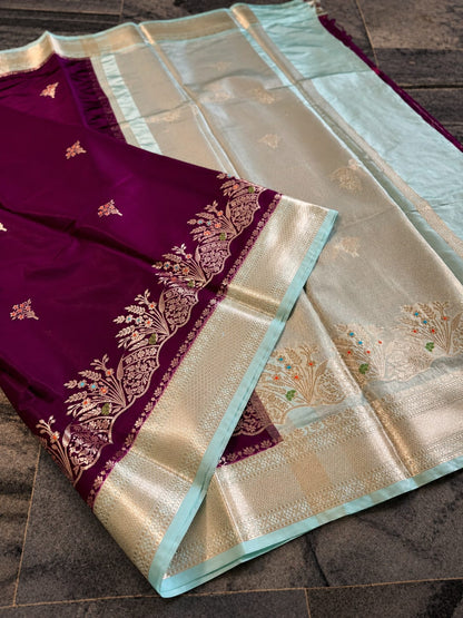 Banarasi Katan traditional soft silk sarees