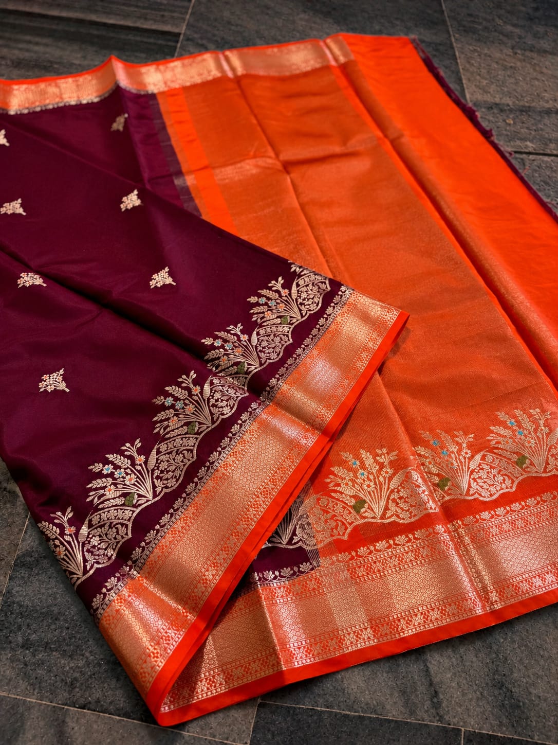 Banarasi Katan traditional soft silk sarees