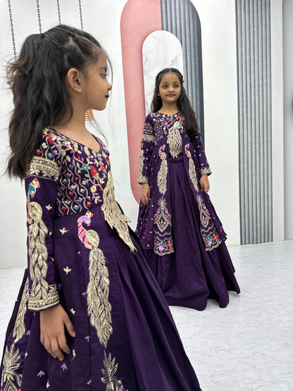 Kids cute peacock Desginer sets