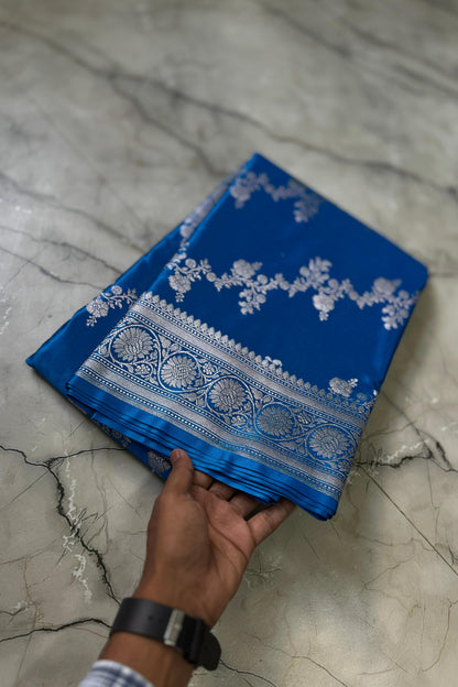 Luxe Pure Banarasi Handloom Mashru silk luxe sarees