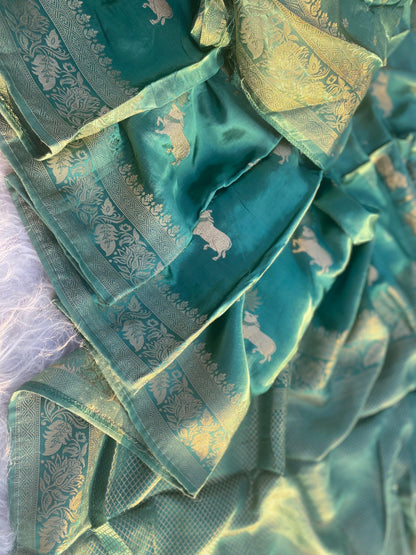 Mushroo pure Pichiwai Classic sarees